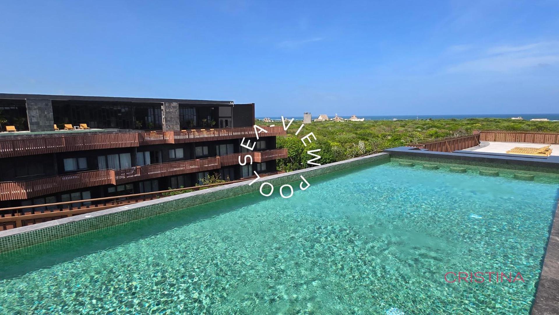 With Private Jacuzzi, Rooftop Pools & Free Club Apartamento Tulum